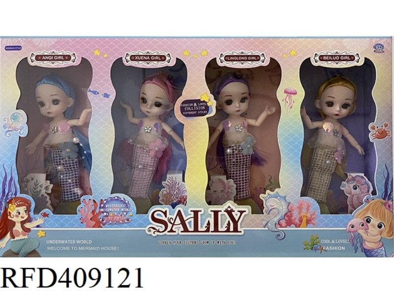 6 INCH SOLID BODY DOLL