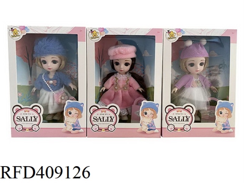 6 INCH SOLID BODY DOLL