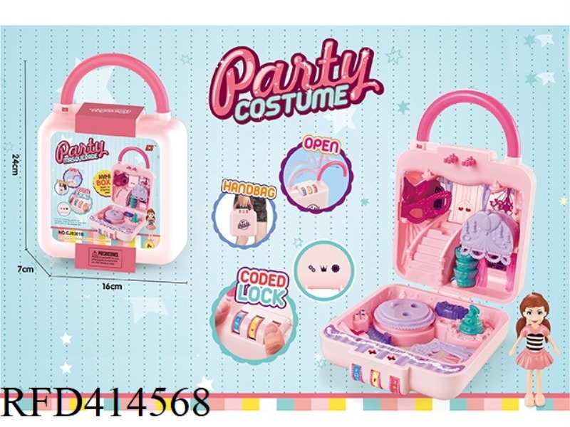 FANCY DRESS PARTY SCENE (WITH 1 DOLL)