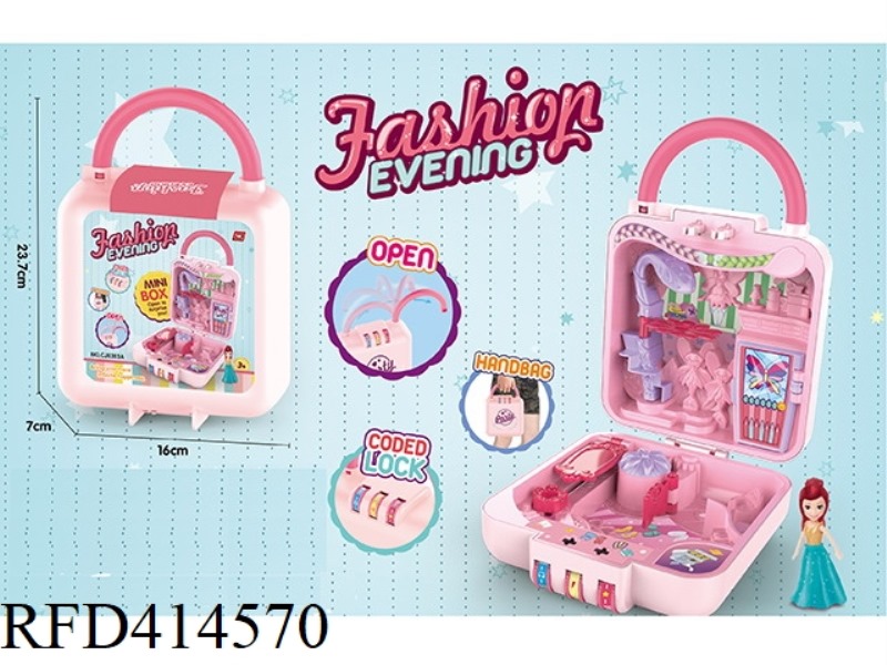 FASHION PROM SCENE (WITH 1 DOLL)