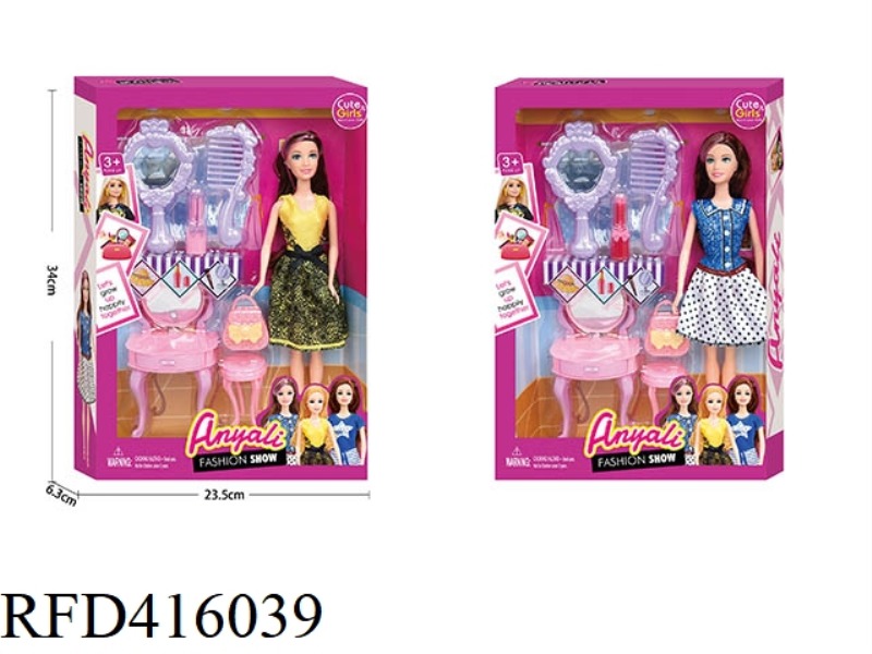 FASHION BARBIE DRESSING TABLE SET