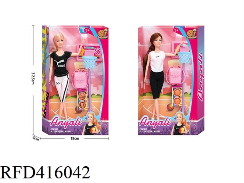 FASHION BARBIE BASKETBALL THEME SET
