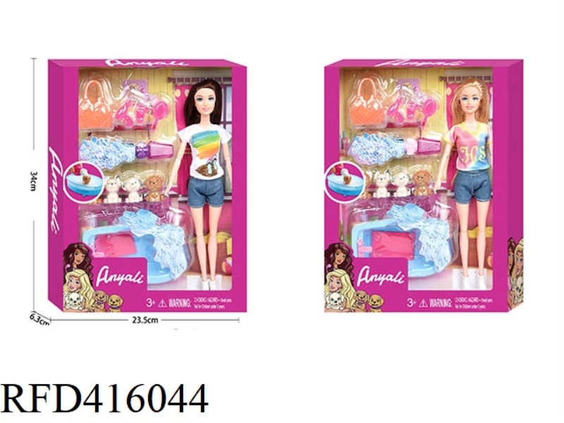 FASHION BARBIE BATHING THEME SET
