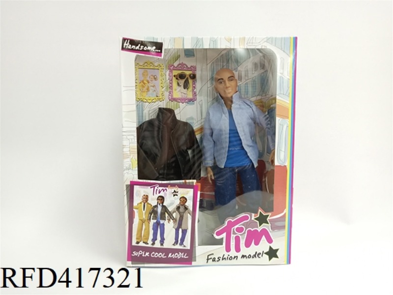 12.5 INCH MALE BARBIE DOLL (BLUE BOX)
