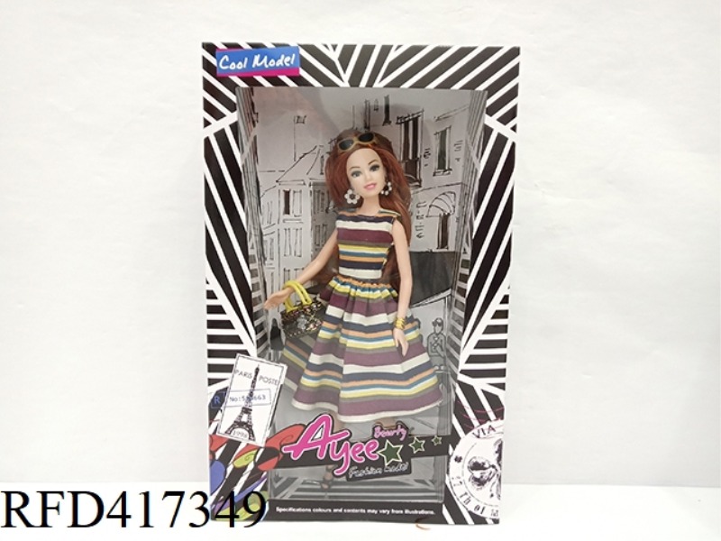 12.7 INCH HIGH-END WHITE SKIN BARBIE DOLL