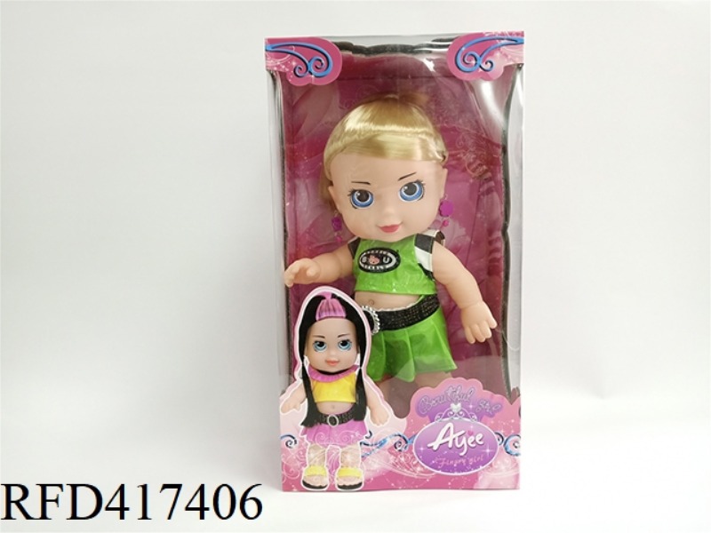 14 INCH FULL ENAMEL DOLL