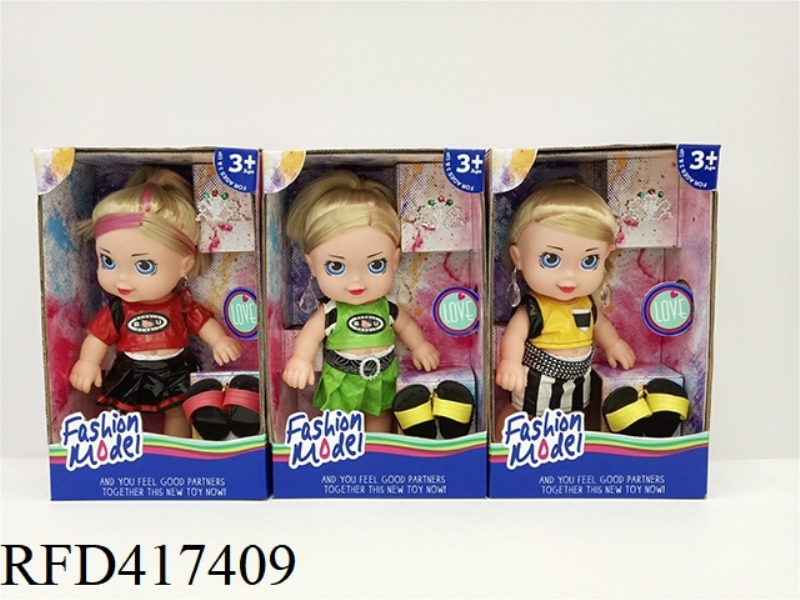 14 INCH FULL ENAMEL DOLL