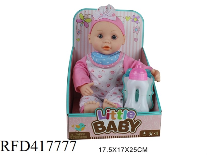 14 INCH COTTON BODY DOLL SET