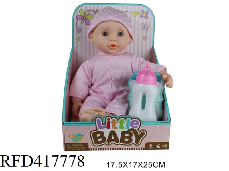 14 INCH COTTON BODY DOLL SET