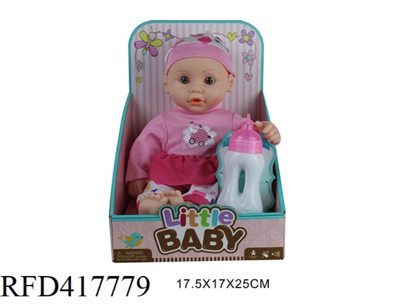 14 INCH COTTON BODY DOLL SET