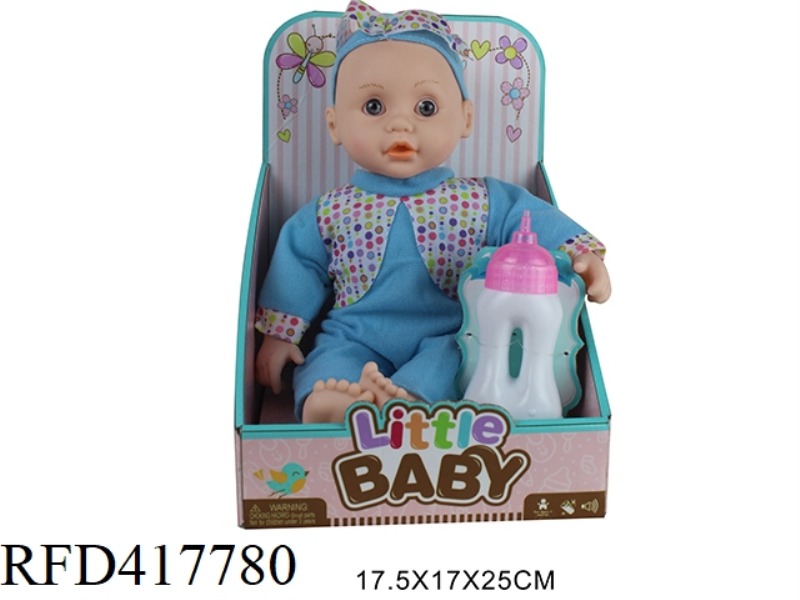 14 INCH COTTON BODY DOLL SET
