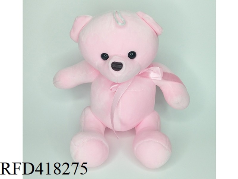 SEATED BOW TIE BEAR