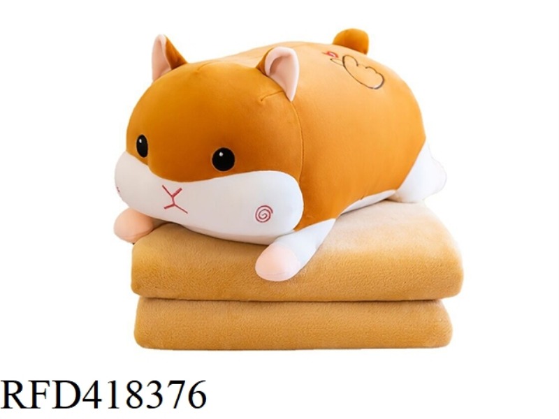 BROWN HAMSTER AIR CONDITIONER