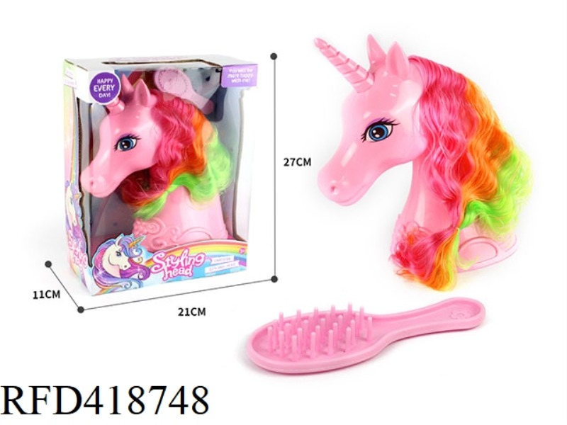 UNICORN MAKEUP HEAD