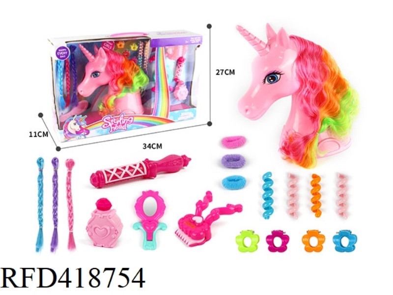 UNICORN MAKEUP HEAD