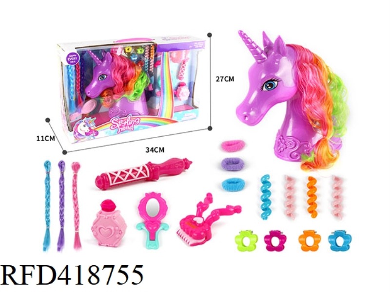 UNICORN MAKEUP HEAD