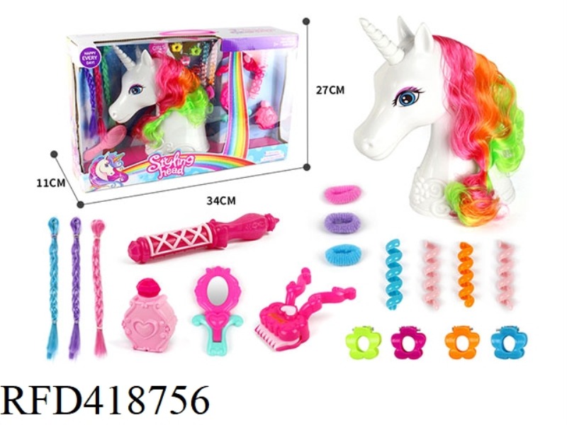 UNICORN MAKEUP HEAD