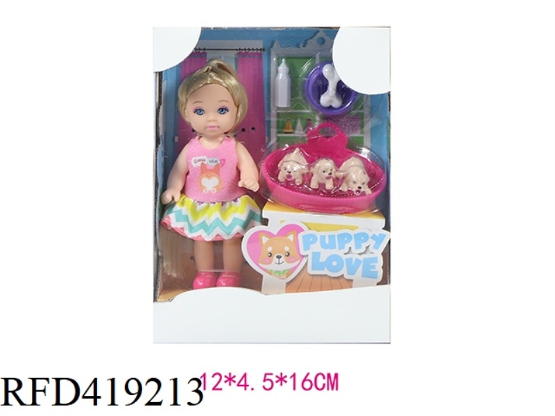 3.5 inch real pet puppy suit