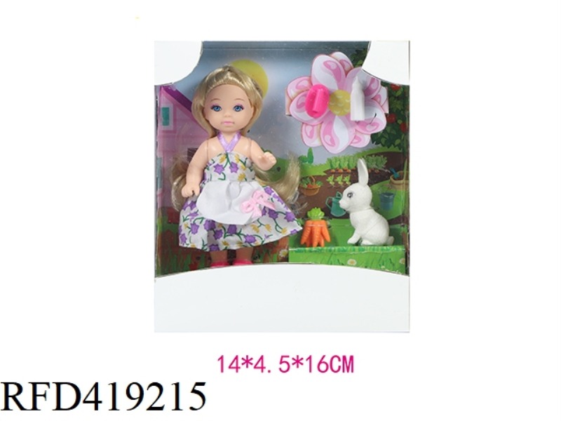 3.5 inch solid bunny suit