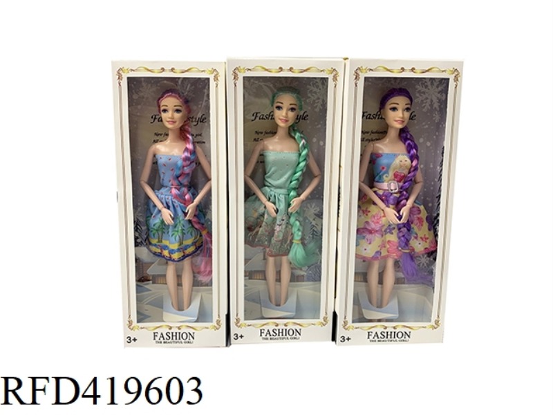 11.5 INCH WINDOW BOX SOLID BODY FASHION BARBIE