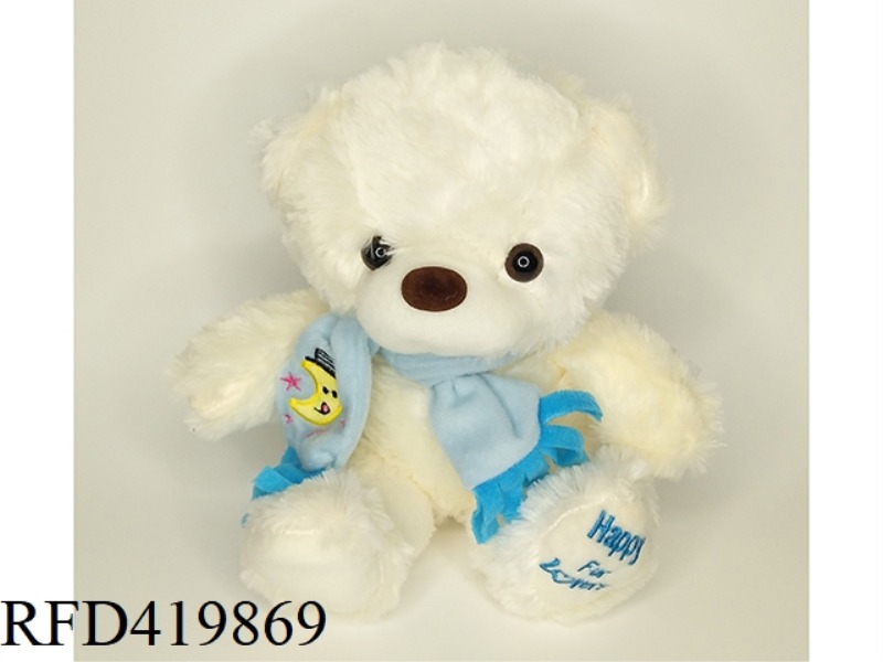 30CM SCARF BEAR