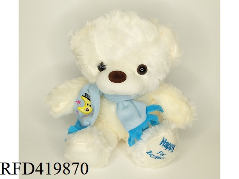 45CM SCARF BEAR