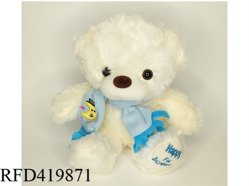 65CM SCARF BEAR
