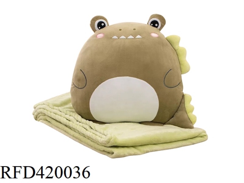 CROCODILE PILLOW BLANKET