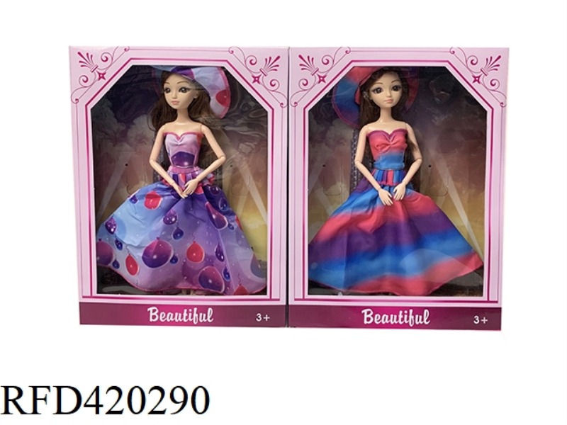 11.5 INCH WINDOW BOX WITH REAL 3D EYE FASHION BARBIE
