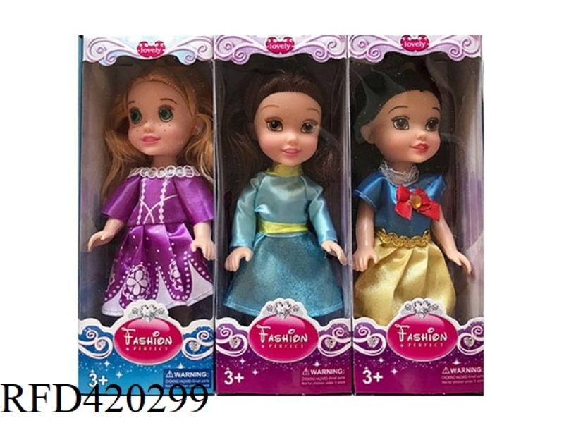 6-INCH EMPTY BARBIE 3 ASSORTED