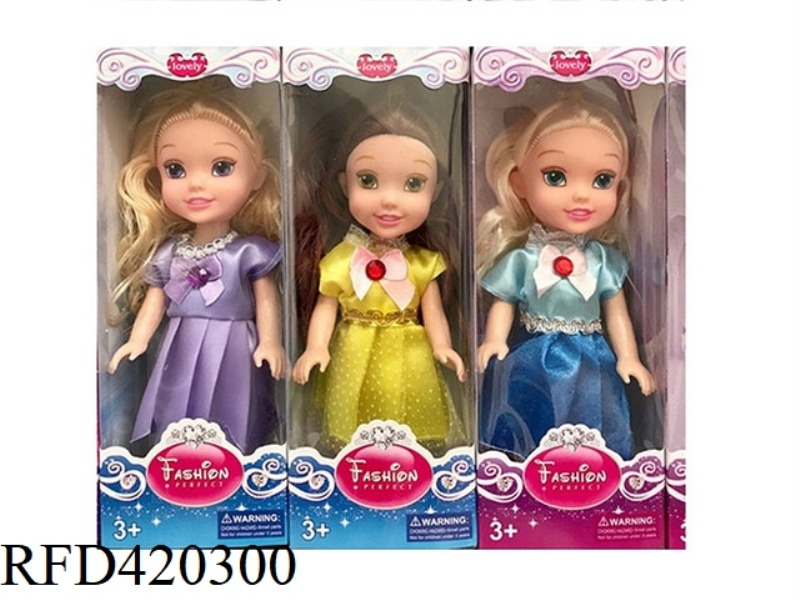 6-INCH EMPTY BARBIE 3 ASSORTED