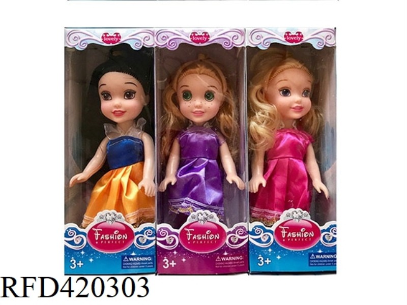 6-INCH EMPTY BARBIE 3 ASSORTED