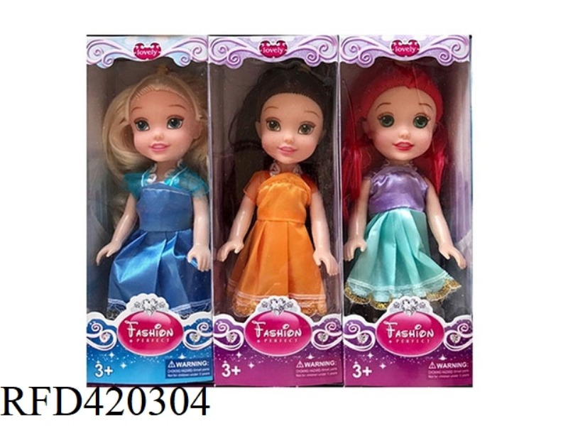 6-INCH EMPTY BARBIE 3 ASSORTED