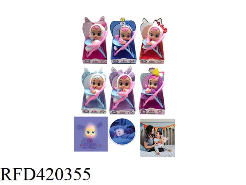 6TH GENERATION 10-INCH VINYL CRYING DOLL