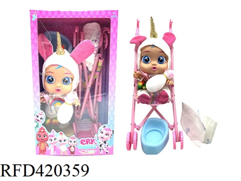 THE 6TH GENERATION 14-INCH VINYL CRYING DOLL