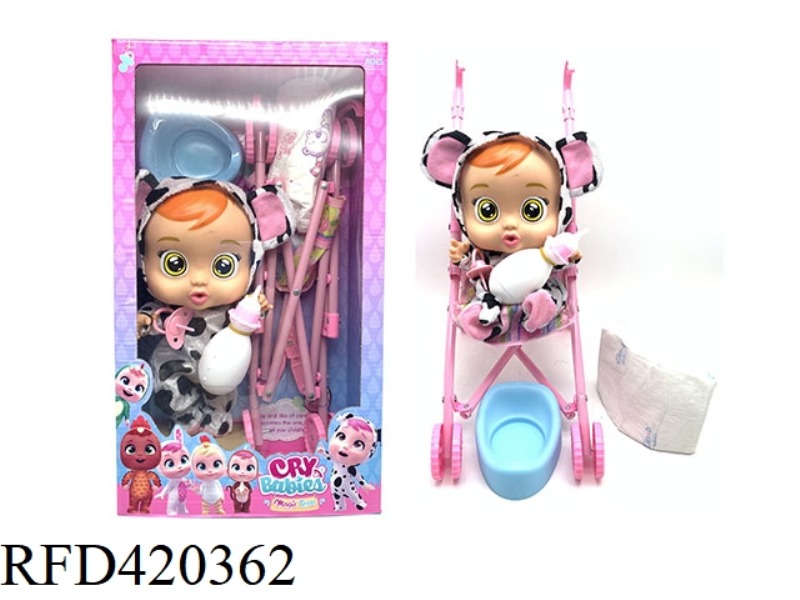 6TH GENERATION 10-INCH VINYL CRYING DOLL