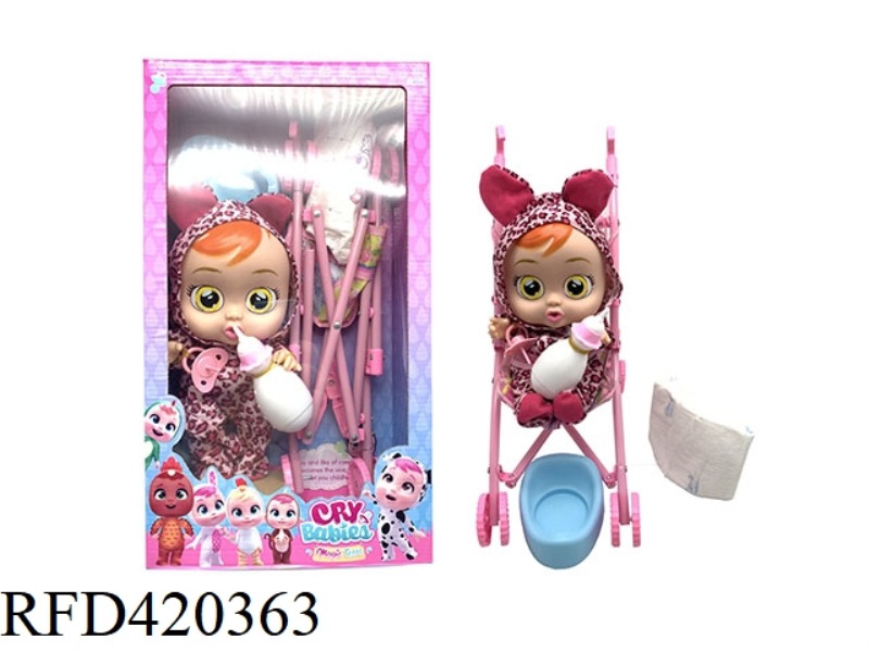 6TH GENERATION 10-INCH VINYL CRYING DOLL