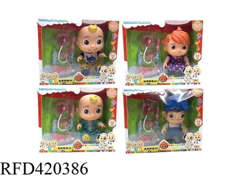 14 INCH VINYL COCOMELON SUPER BABY