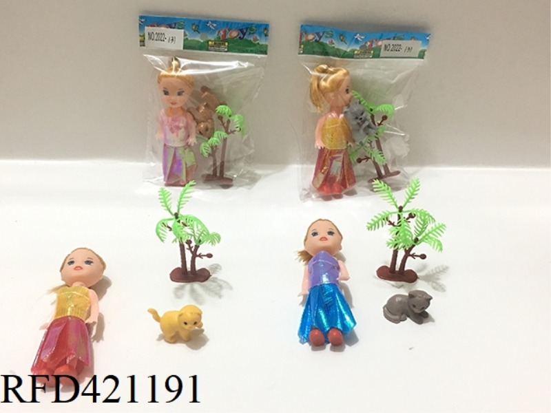 3 INCH SMALL BARBIE SUIT