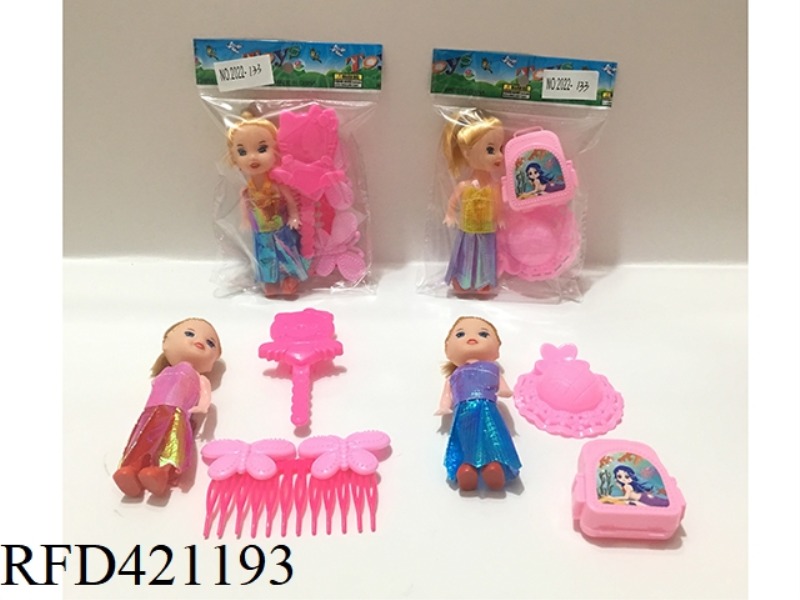 3 INCH SMALL BARBIE SUIT
