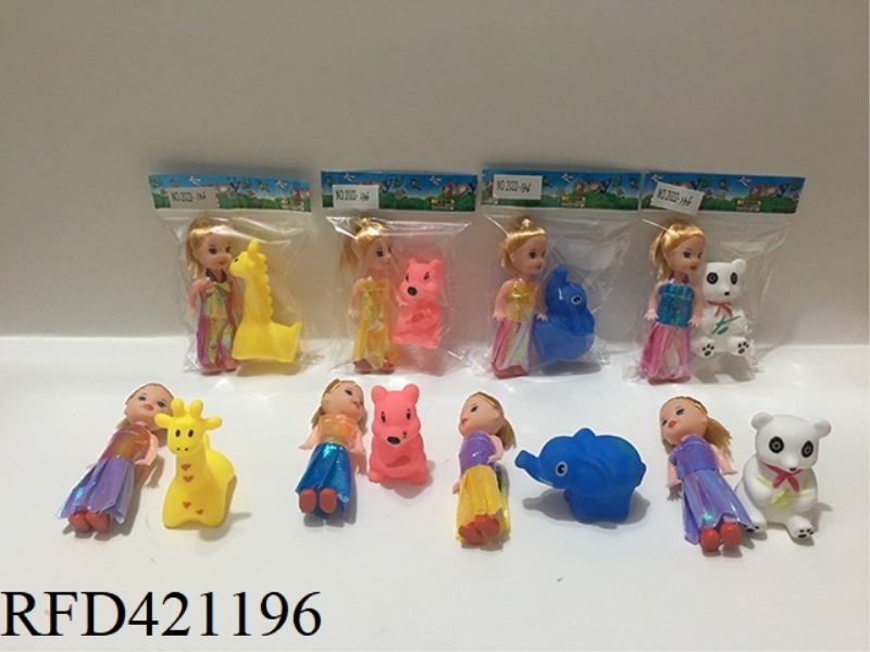 3 INCH SMALL BARBIE SUIT