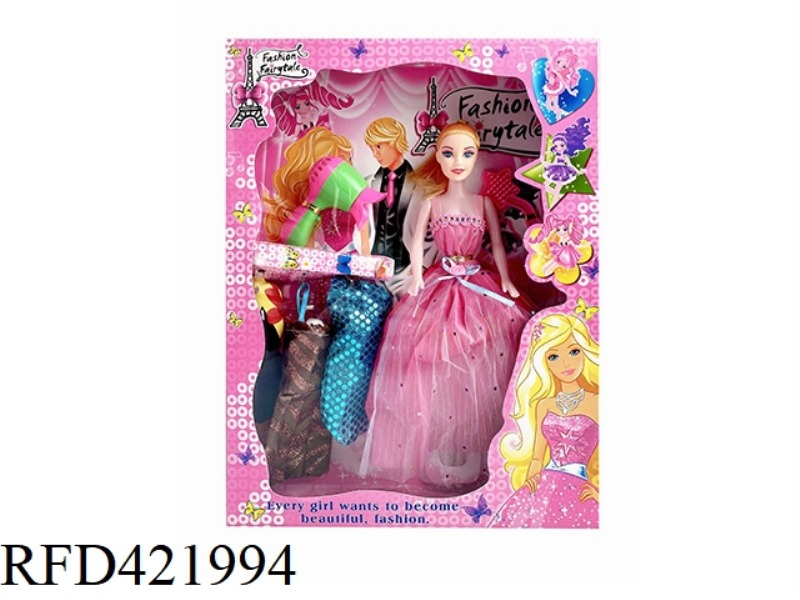 11.5 INCH FASHION EMPTY BARBIE