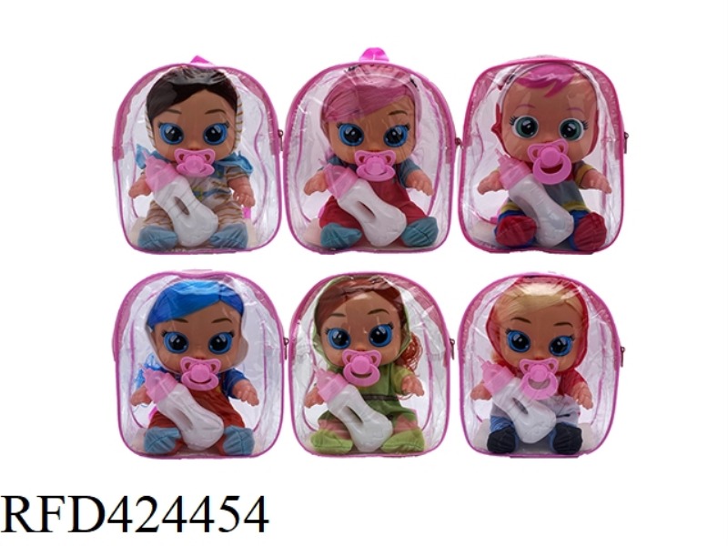 6 MIXED 12-INCH FOUR-TONE MUSIC HOLLOW FAIRY TALE WORLD CRYING DOLLS