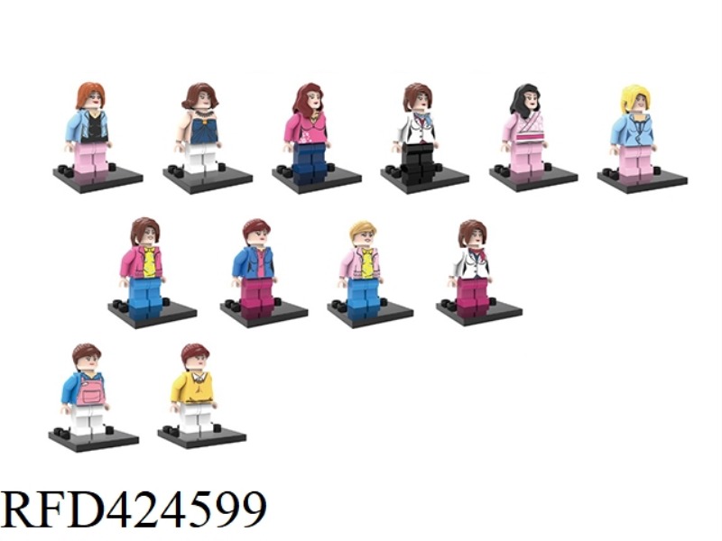 GIRL MINIFIGURE 12 MIXED