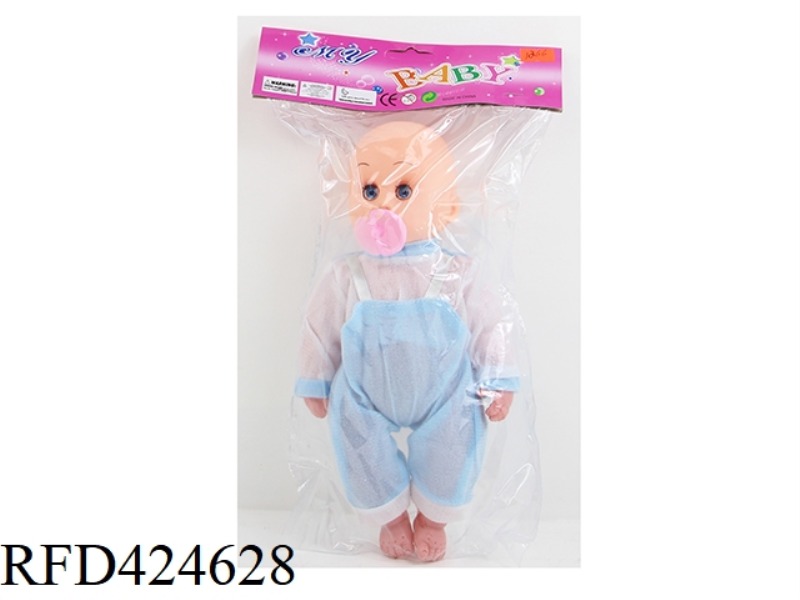 12-INCH BEND-FOOT FAT BOY WITH PACIFIER (MALE)