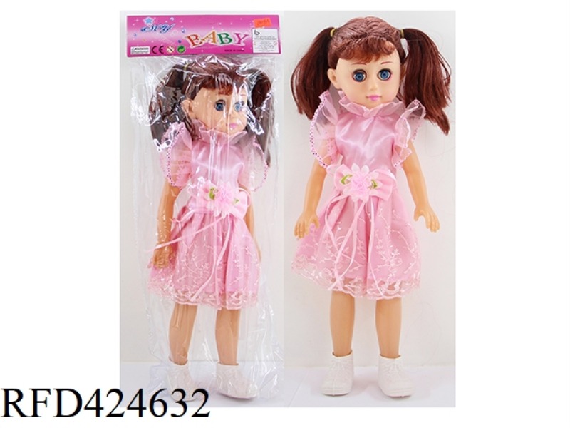 18 INCH EMPTY BODY WITH LIVE EYES (WILL BLINK) FAT BOY WITH IC MUSIC (DOLL 42CM)
