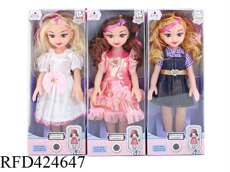12 INCH EMPTY BODY MUSIC FASHION BIG EYE GIRL 3 MIXED OUTFITS