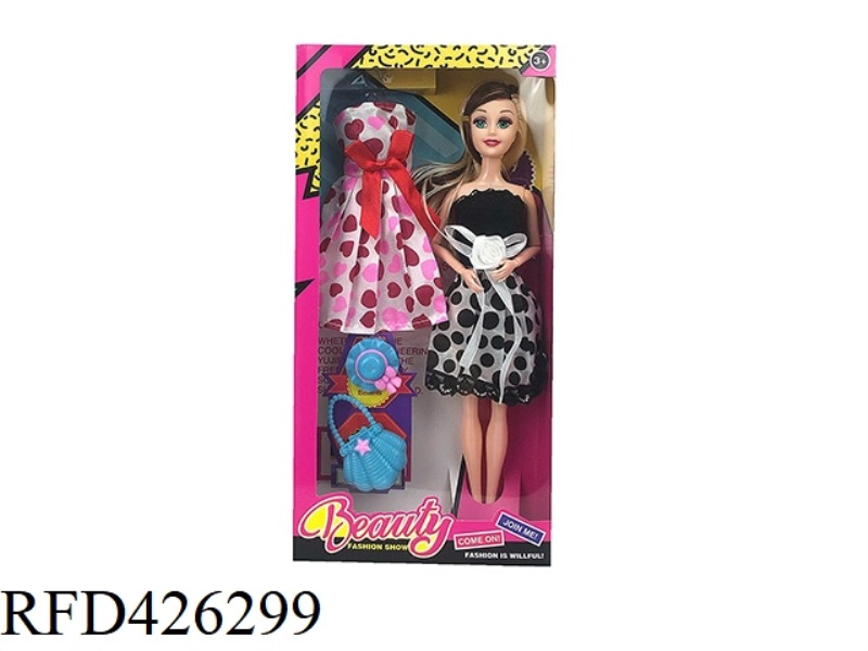 11.5 INCH SOLID BODY 9 JOINT FASHION BARBIE