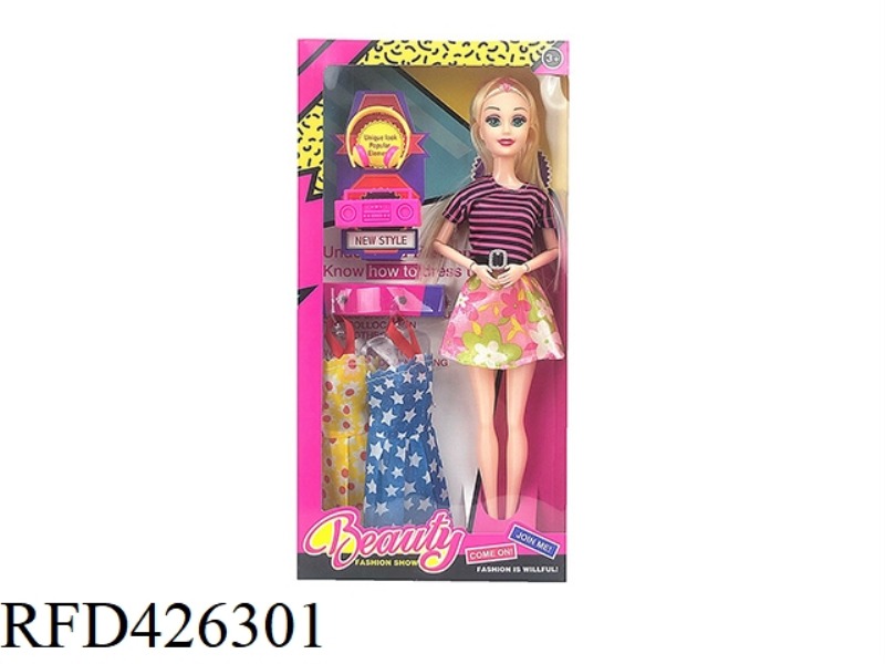 11.5 INCH SOLID BODY 9 JOINT FASHION BARBIE
