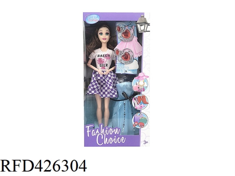 11.5 INCH SOLID BODY 9 JOINT FASHION BARBIE